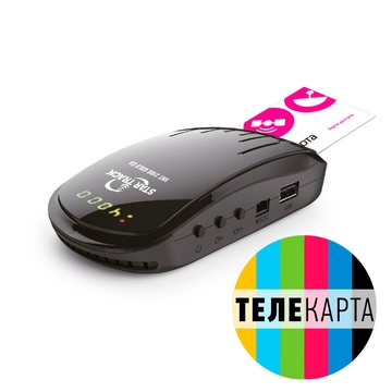 Акция комплект Star Track SRT 3100 Gold CA и Телекарта CTI
