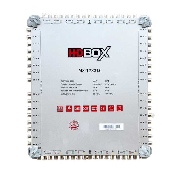 Мультисвитч HDBOX MS-1732LC
