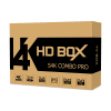 Спутниковый 4K ресивер HD BOX S4K Combo Pro