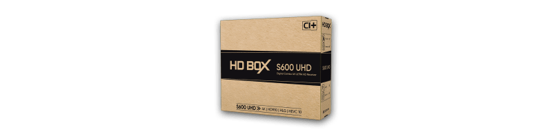 Спутниковый 4K ресивер HD BOX S600 UHD