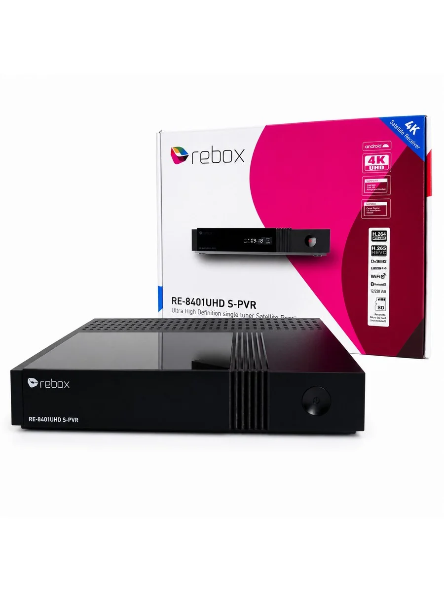 Спутниковый ресивер Rebox RE-8401 S-PVR